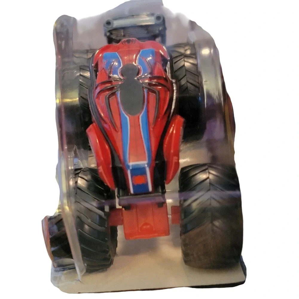 Monster Jam Marvel Venom vs Spider-Man Monster Trucks Kids 1:64 Multi New 2-Pack